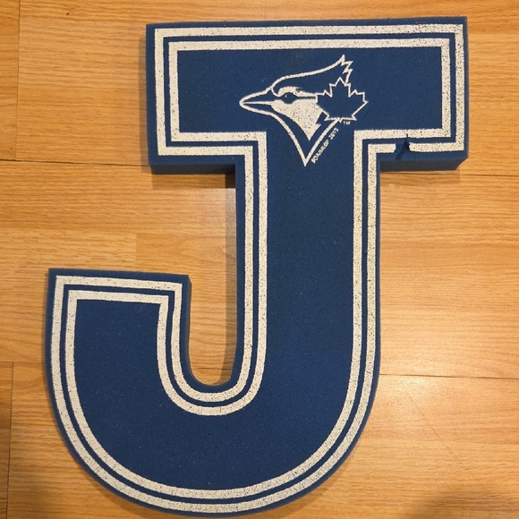Toronto Blue Jays Other - Toronto Blue Jays Foam Letter 'J'